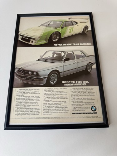 Framed original e28 bmw m535i - framed,