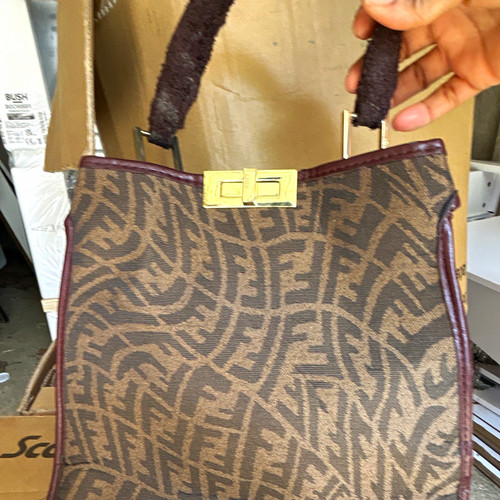 Fendi brown monogram - fendi,
