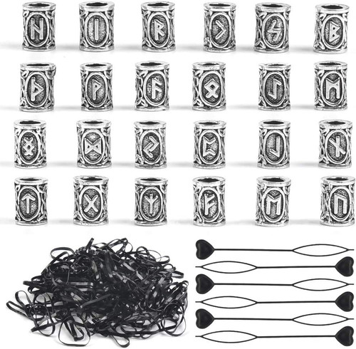 Fogawa 24pcs viking - 24pcs, beard