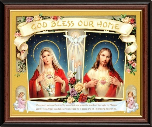 God bless our home - bless,