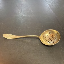 Silver Hallmarked Holed Spoon