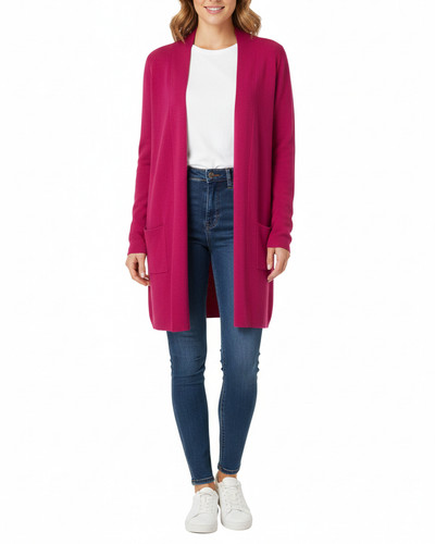 Viyella pink merino wool - pink,