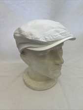 Bowls Peaked Cap, White, Size