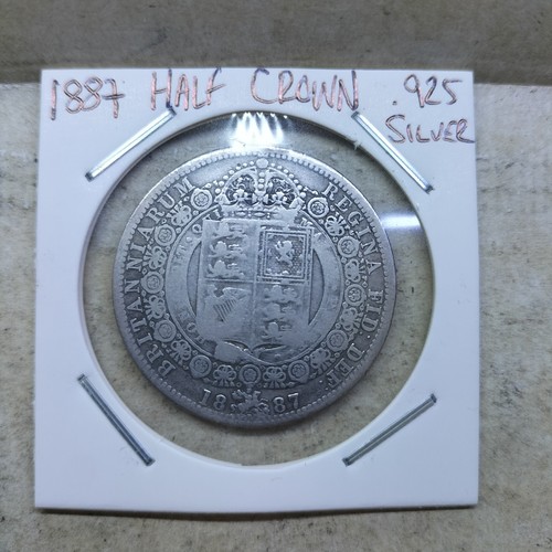 1887 halfcrown queen - 1887,