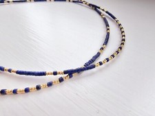 Handmade LAPIS LAZULI Choker