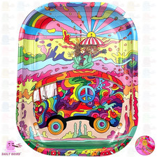 Colourful Hippie Van Peace