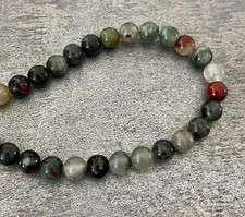 BLOODSTONE 6mm ROUND GEMSTONE