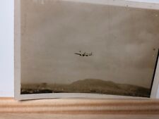 WW2 P38 Lightning In Flight over Uk   3.5 x 2.5 inch