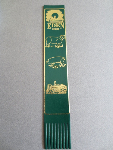 Leather bookmark eden - leather,