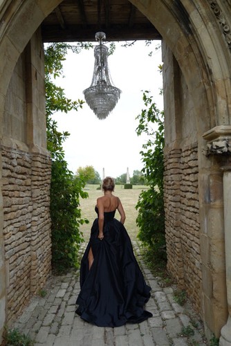 Black ball gown - black, (8