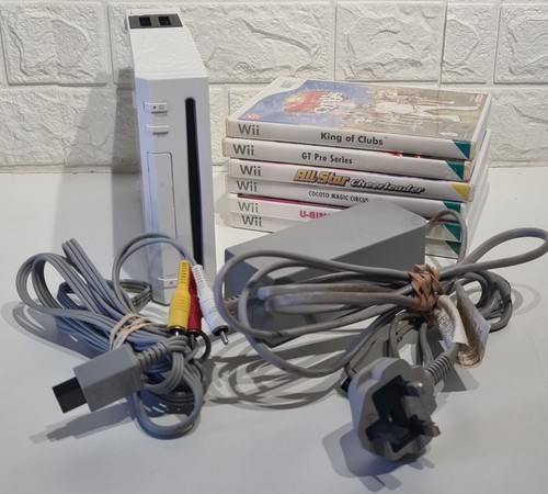 Nintendo wii white console - nintendo,