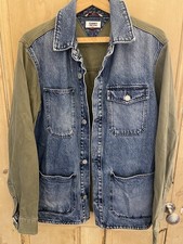 Tommy Hilfiger Cargo Jacket Med Large Logo Chest 44’