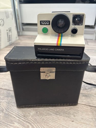 Vintage polaroid land camera - vintage,