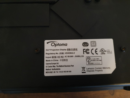 Optoma dlp 1080p 3600lm - 3600lm, 16:9