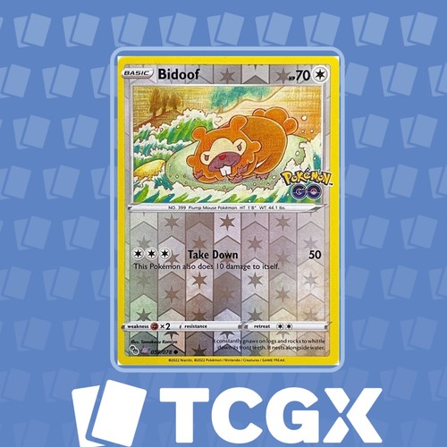Pokemon bidoof peelable - pokemon, (peelable