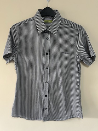 Versace jeans blue striped - versace,