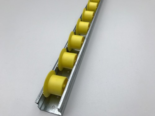 Roller track flow rail - roller,