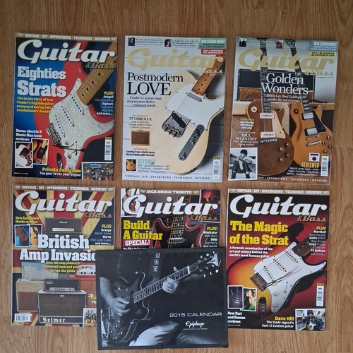 Guitar and bass magazines - 6,