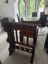 Original Church Prayer Bench & Stand