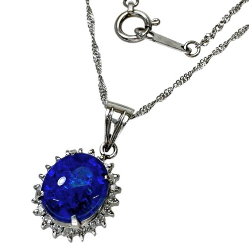 Black opal 07ct - black, 1.07ct
