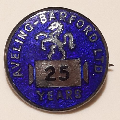 Aveling barford enamel - barford,