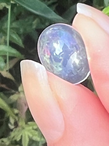 Opal precious white - opal, rainbow