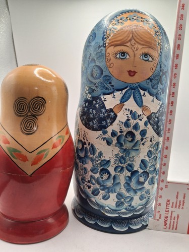 Vintage russian nesting dolls - russian,