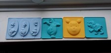 Original Disney Chocolate Moulds Baloo, Olaf And Winnie The Pooh Chocolate Decor