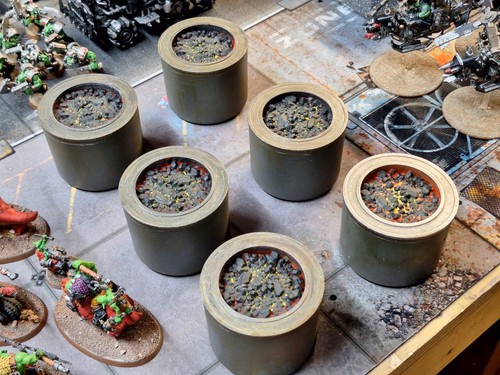 Smelting pots crucibles - pots,