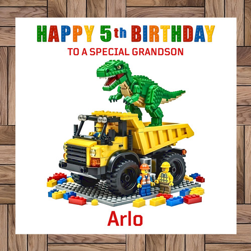 Personalised dinosaur birthday - personalised,