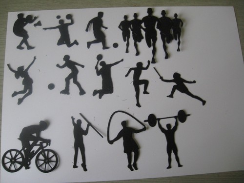 Set sportsmen die - sportsmen,