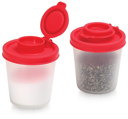 Salt and pepper pots - pots, –