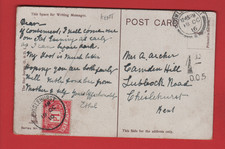 Chislehurst Kent, Postage due