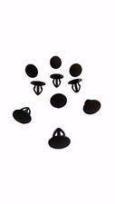 T25 door panel clips set - door, of