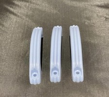 Hemo Plastic Drawer Cupboard Handles X 3 Blue