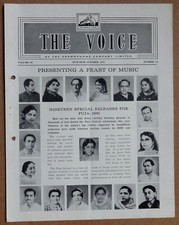 THE VOICE HMV Gramaphone