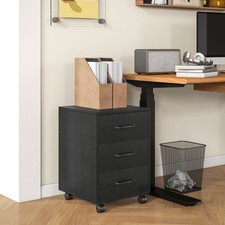 3 Drawer Rolling File Cabinet
