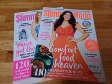 slimming world magazines  X 2, 2022 & 2024