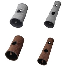 Collapsible Cat Tunnel Tube Spring Relieve Boredom for Indoor Cat Kitten Rabbit