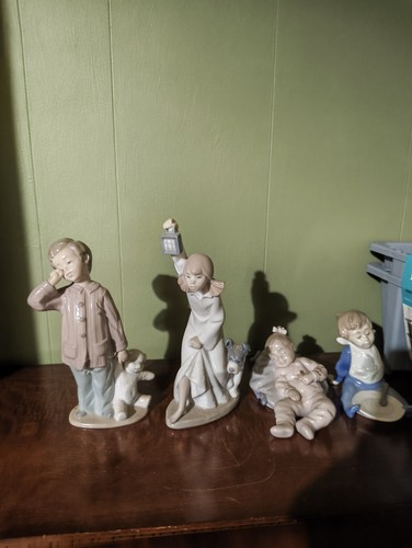 Nao lladro porcelain figurines - porcelain,