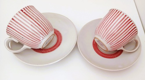 Two vintage rye - two, pottery