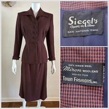 1940s Miron Woolens Town