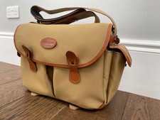 BILLINGHAM Canvas / Leather CAMERA BAG - Khaki / Tan - EXCELLENT CONDITION