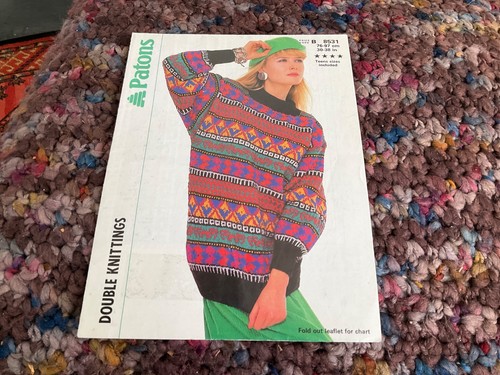 Patons 8531 knitting pattern - knitting,