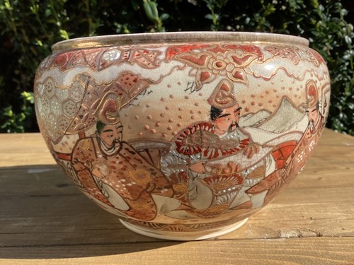 Antique japanese satsuma style - satsuma,
