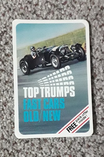 Top trumps fast cars - top, old