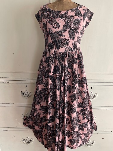Vtg 1950s crepe - vtg,