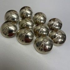 10 x Queen Alexandra Royal Army Nursing Corps Uniform Buttons - Gaunt - 26mm