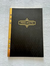 NWOT Recollections Creative Year "Projects" Planner Inserts 5.75" x 8.25" A5 