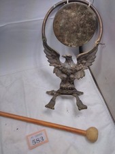 Brass eagle gong - brass,